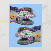 Gaudi Lizard Head Mosaics Briefkaart (Voorkant)