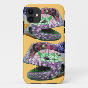Gaudi Lizard Head Mosaics Case-Mate iPhone Case