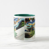 Gaudi Lizard Mosaics Mok (Midden)