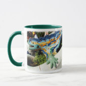 Gaudi Lizard Mosaics Mok (Links)