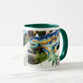 Gaudi Lizard Mosaics Mok (Voorkant rechts)