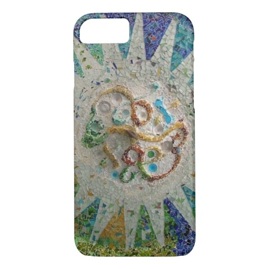 Gaudi Mosaic Case-Mate iPhone Case (Achterkant)