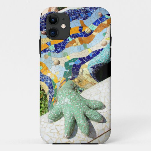 Gaudi Mosaic Hand Case-Mate iPhone Case (Achterkant)