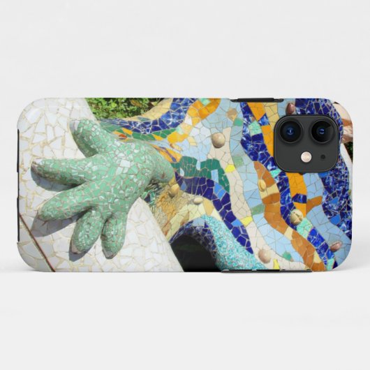 Gaudi Mosaic Hand Case-Mate iPhone Case (Achterkant (horizontaal))