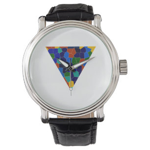 Gaudi Mosaic Horloge