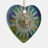 Gaudi Mosaic Keramisch Ornament (Rechts)