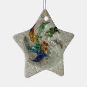 Gaudi Mosaic Keramisch Ornament (Rechts)