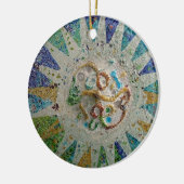 Gaudi Mosaic Keramisch Ornament (Links)