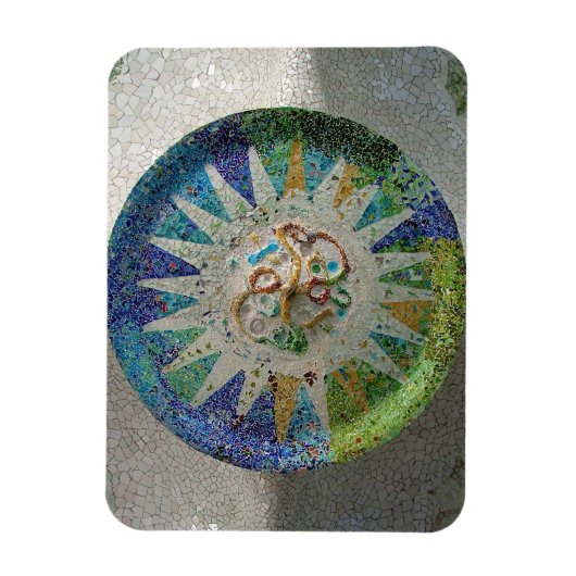 Gaudi Mosaic Magneet (Verticaal)