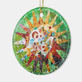 Gaudi Mosaic Ornament (Links)