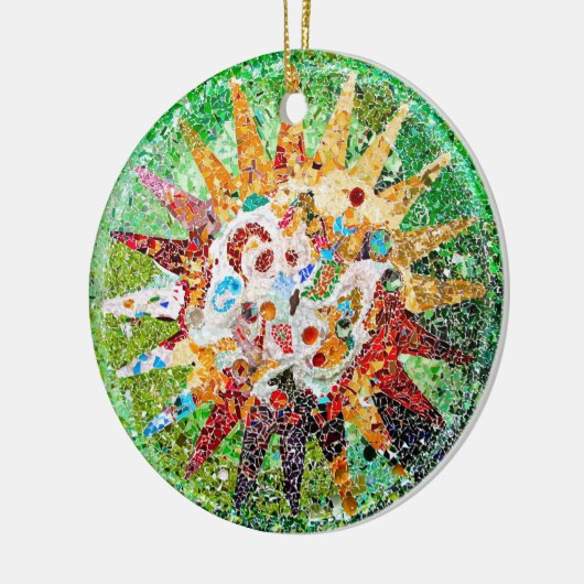 Gaudi Mosaic Ornament (Links)