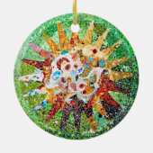 Gaudi Mosaic Ornament (Achterkant)