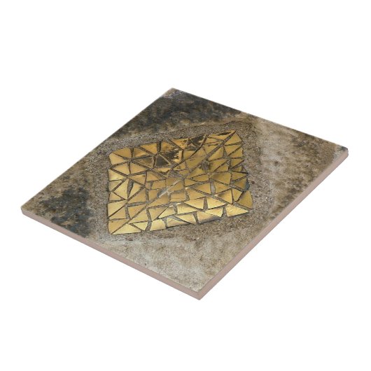 Gaudi Mosaic Tile Tegeltje (Zijkant)