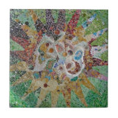 Gaudi Mosaic Tile Tegeltje (Voorkant)