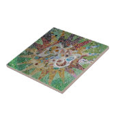 Gaudi Mosaic Tile Tegeltje (Zijkant)