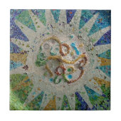 Gaudi Mosaic Tile Tegeltje (Voorkant)