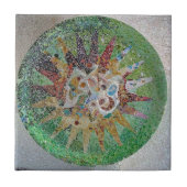 Gaudi Mosaic Tile Tegeltje (Voorkant)