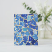 Gaudi-mozaïeken met olietoevoer briefkaart (Staand voorkant)