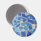 Gaudi-mozaïeken met olietoevoer magneet (Voorkant / Achterkant)