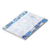 Gaudi-mozaïeken met olietoevoer notitieblok (Linkerzijde)