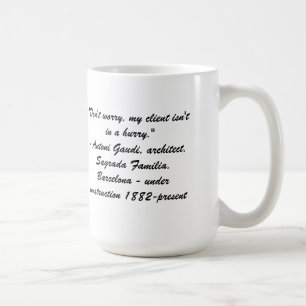 Gaudi - Sagrada Familia, mok van Barcelona