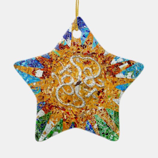 Gaudi Star Ornament II (Voorkant)