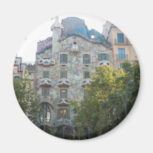 Gaudi Style huis in Barcelona Magneet
