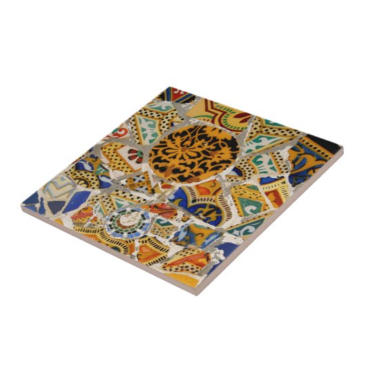 Gaudi Trencalis Tegeltje (Zijkant)