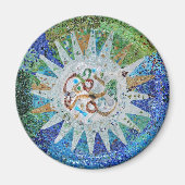 Gaudi White Sun Magnet 1 (Voorkant)