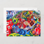 Gaudi's bank 1. briefkaart (Voorkant / Achterkant)