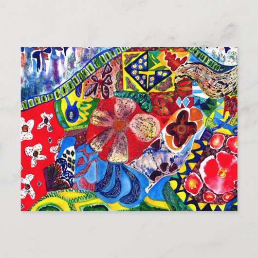 Gaudi's bank 1. briefkaart (Voorkant)