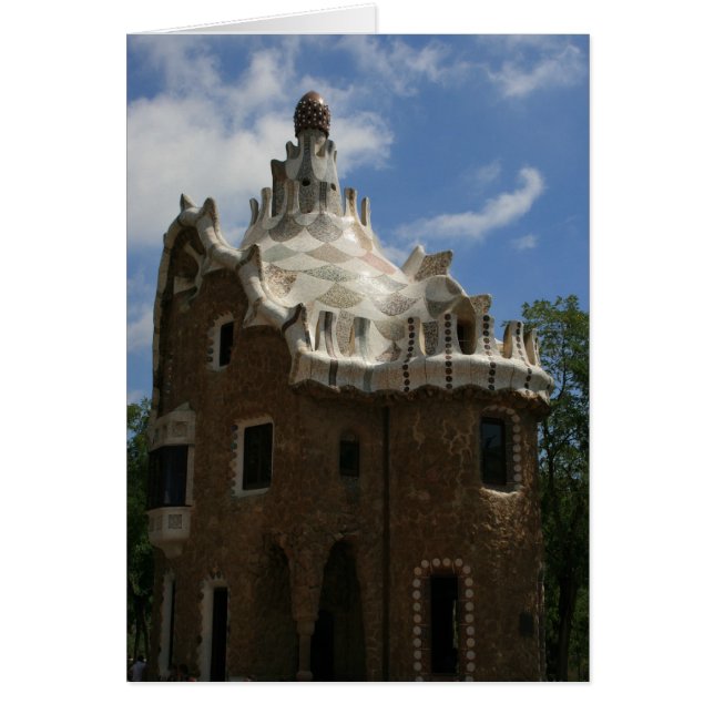 Gaudi's huiskaart (Voorkant)