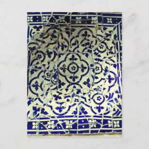 Gaudi's Park Guell Mosaic Tiles Barcelona Briefkaart