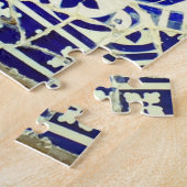 Gaudi's Park Guell Mosaic Tiles Barcelona Legpuzzel (Zijkant)