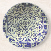 Gaudi's Park Guell Mosaic Tiles Barcelona Zandsteen Onderzetter (Voorkant)