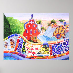 Gaudi's Park. Poster