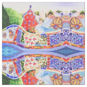 Gaudi's Park. Stof (Close Up)