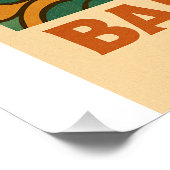 Gaudí's Retro Dream - Barcelona Reizen Perfect Poster (Hoek)