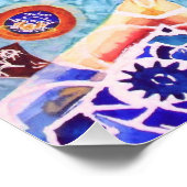 Gaudi's Tegel. Perfect Poster (Hoek)