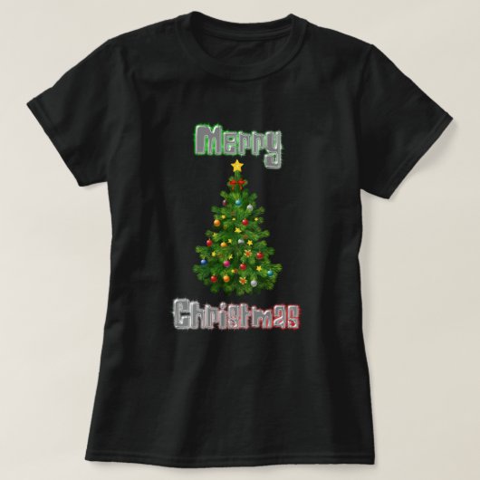 Gaudy kerst t-shirt (Design voorkant)