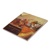Gaugin - Pots en Bouquets leven nog steeds Tegeltje (Zijkant)