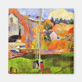 Gauguin - A Breton Landscape-David's Mill, Magneet (Voorkant)