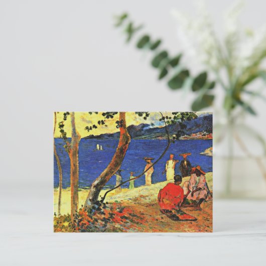 Gauguin - A Seashore Briefkaart (Staand voorkant)