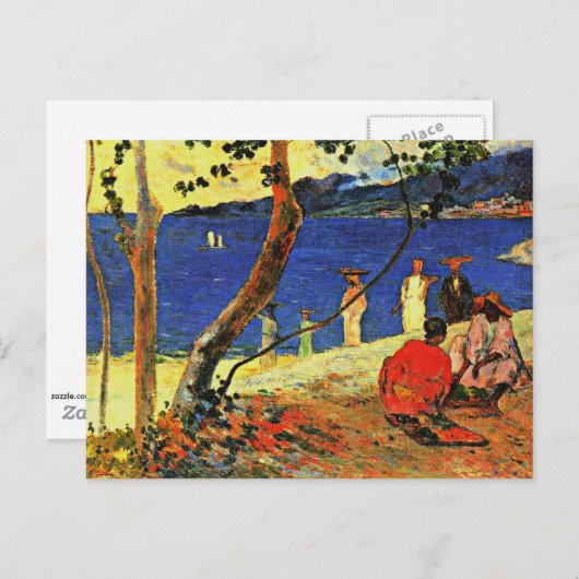 Gauguin - A Seashore Briefkaart (Voorkant / Achterkant)