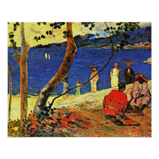 Gauguin - A Seashore Perfect Poster (Voorkant)