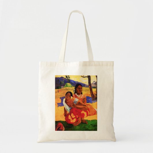 Gauguin als je getrouwd bent met Canvas tas (Voorkant)