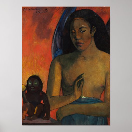Gauguin - Barbaarse Gedichten Poster (Voorkant)