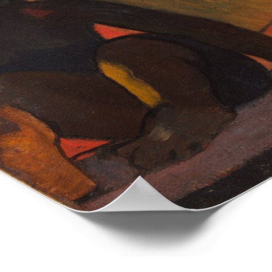 Gauguin - Barbarian Poems Poster (Hoek)