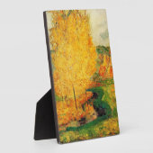 Gauguin - Bij de stroom, herfst, Fotoplaat (Zijkant)