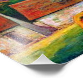 Gauguin: Boerderij in Bretagne, beroemd schilderij Foto Afdruk (Hoek)